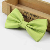 Hot Selling Plaid Bowties Groom Mens Solid Fashion Cravat for Men Butterfly Gravata Male Marriage Wedding Party Bow Ties BT-001