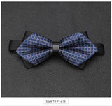 Men Bowtie Newest Butterfly Knot Mens Accessories Luxurious Bow Tie Black Cravat Formal Commercial Suit Wedding Ceremony Ties