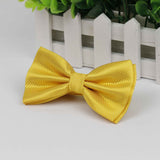 Hot Selling Plaid Bowties Groom Mens Solid Fashion Cravat for Men Butterfly Gravata Male Marriage Wedding Party Bow Ties BT-001