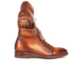 Paul Parkman Men's Side Zipper Leather Boots