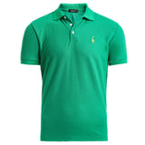 NEGIZBER  Men's Embroidery Cotton Polo Shirt