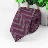 Fashion Men's Colourful Tie Cotton Formal Ties Necktie Narrow Slim Skinny Cravate Narrow Thick Neckties