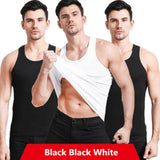 3Pcs Men Cotton Tank Tops