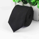 Fashion Men's Colourful Tie Cotton Formal Ties Necktie Narrow Slim Skinny Cravate Narrow Thick Neckties