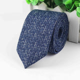 Fashion Men's Colourful Tie Cotton Formal Ties Necktie Narrow Slim Skinny Cravate Narrow Thick Neckties