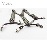 Men's Viola  Vintage Style Suspenders