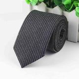 Fashion Men's Colourful Tie Cotton Formal Ties Necktie Narrow Slim Skinny Cravate Narrow Thick Neckties