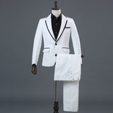 Men's Classic 3 Pieces Suit (Jackets+Pants+Bow Tie)