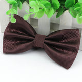 Hot Selling Plaid Bowties Groom Mens Solid Fashion Cravat for Men Butterfly Gravata Male Marriage Wedding Party Bow Ties BT-001