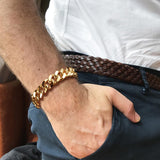 Cuban Link Chain Bracelet (7.5