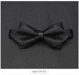 Men Bowtie Newest Butterfly Knot Mens Accessories Luxurious Bow Tie Black Cravat Formal Commercial Suit Wedding Ceremony Ties