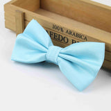 Hot Selling Plaid Bowties Groom Mens Solid Fashion Cravat for Men Butterfly Gravata Male Marriage Wedding Party Bow Ties BT-001