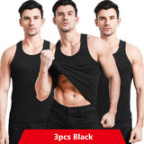 3Pcs Men Cotton Tank Tops