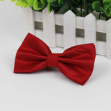 Hot Selling Plaid Bowties Groom Mens Solid Fashion Cravat for Men Butterfly Gravata Male Marriage Wedding Party Bow Ties BT-001