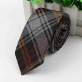 Fashion Men's Colourful Tie Cotton Formal Ties Necktie Narrow Slim Skinny Cravate Narrow Thick Neckties