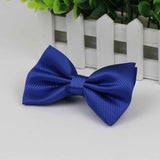 Hot Selling Plaid Bowties Groom Mens Solid Fashion Cravat for Men Butterfly Gravata Male Marriage Wedding Party Bow Ties BT-001