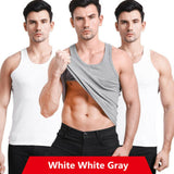 3Pcs Men Cotton Tank Tops