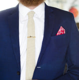 Soft Burlap Neck Tie