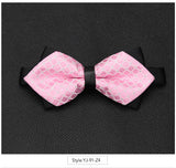 Men Bowtie Newest Butterfly Knot Mens Accessories Luxurious Bow Tie Black Cravat Formal Commercial Suit Wedding Ceremony Ties