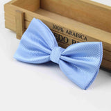 Hot Selling Plaid Bowties Groom Mens Solid Fashion Cravat for Men Butterfly Gravata Male Marriage Wedding Party Bow Ties BT-001