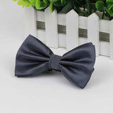 Hot Selling Plaid Bowties Groom Mens Solid Fashion Cravat for Men Butterfly Gravata Male Marriage Wedding Party Bow Ties BT-001