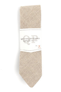 Soft Burlap Neck Tie